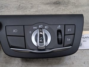 2018-2022 BMW X3 Black Headlamp Switch (Used OEM)