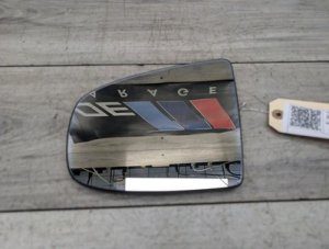 2008-2014 BMW X6 Black Left Side View Mirror Glass (Used OEM)