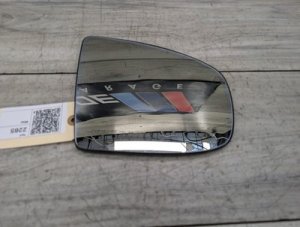 2008-2014 BMW X6 Black Right Passenger Side Mirror Glass (Used OEM)
