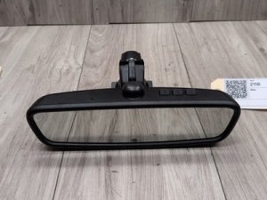  BMW X5 m Black Interior Rear View Mirror (Electrochromatic/LED/Garage Door Opener/High-Beam Assist) (Used OEM)