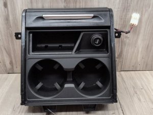 2015-2019 BMW X6 Black Center Console Cup Holder (Used OEM)