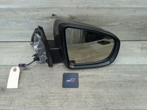 2008-2014 BMW X6 Brown Right Side Power Folding Mirror with Top View Camera (Used OEM)