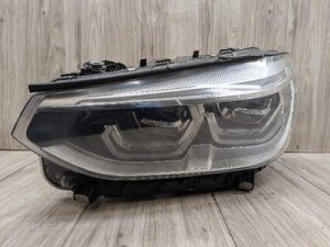 2018-2021 BMW X3 Black Left Driver ICON Adaptive LED Headlight (Used OEM)