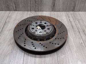 2023-2026 BMW M2 Black Right Brake Disc Rotor 380x36mm - Front (Used OEM)