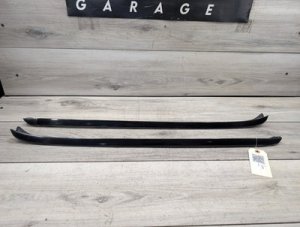 2007-2013 BMW X5 Black Windshield Drip Moulding, Left (Used OEM)