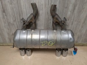 2021-2025 BMW M4 Black Rear Exhaust Muffler (Used OEM)