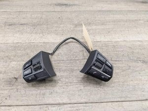 2011-2017 BMW 528i White Steering Wheel Multifunction Switch Set (Used OEM)