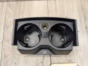  BMW 5 series Blue Front Center Console Cup Holder (Used OEM)