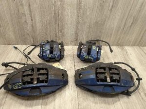  BMW 7 series Blue Brake Caliper Set - Front (Used OEM)