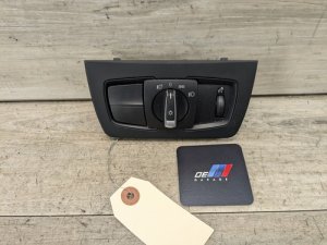 2014-2021 BMW M2 Black Headlight Control Switch (Used OEM)