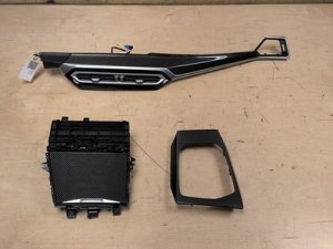 2023-2026 BMW M2 Black Interior Carbon Fiber Trim Set (Used OEM)