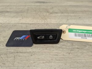 2011-2023 BMW 528i Black Trunk Lid / Central Lock Switch (Used OEM)