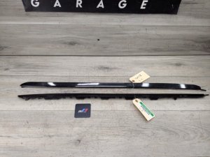 2015-2019 BMW X6 Black Windshield Side Drip Molding (Used OEM)