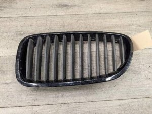 2011-2013 BMW 528i White Front Bumper Grille, Left (Used OEM)