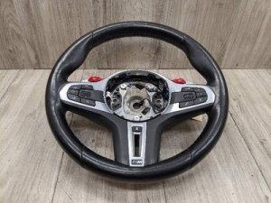 2020-2025 BMW X4 Black M Sport Steering Wheel, Heated (Used OEM)