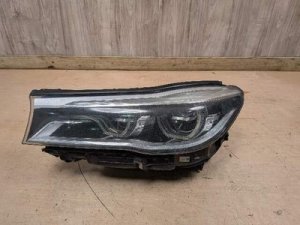  BMW 7 series Gray Right Passenger LED ICON Adaptive Headlight (Used OEM)