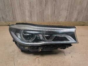  BMW 7 series Gray Right Passenger LED ICON Adaptive Headlight (Used OEM)