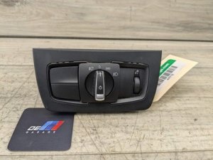 2014 BMW 335i Black Light Control Switch (Used OEM)