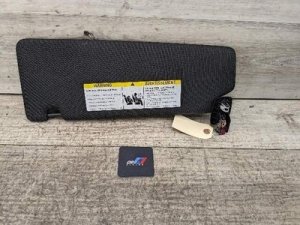 2017-2023 BMW 528i Black Right Passenger Sun Visor Alcantara Black (Used OEM)