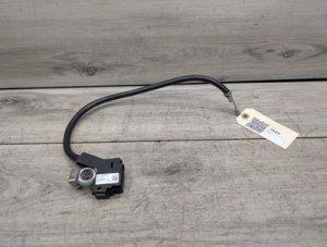 2010-2017 BMW 528i Black Negative Battery Cable with Intelligent Battery Sensor (IBS) (Used OEM)