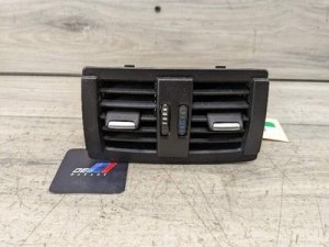 2014-2021 BMW M2 Black Rear Center Console Fresh Air Vent Grille (Used OEM)