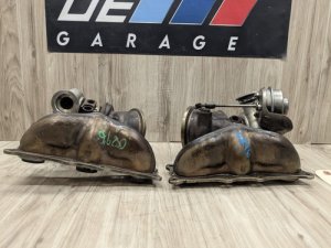 2009-2016 BMW Z4 Silver N54 Engine PWG Twin Turbocharger Set (Used OEM)