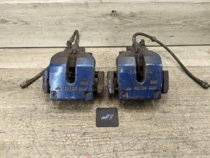  BMW X5 m Blue Rear Brake Caliper Set (Used OEM)