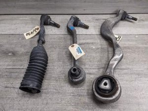 2009-2016 BMW Z4 Front Right Suspension Control Arm and Tie Rod Kit (Used OEM)
