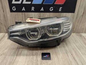 2014-2017 BMW M4 Gray Left LED Adaptive Headlight Assembly (Used OEM)
