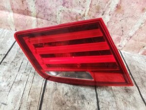 2011-2013 BMW 528i Gray Rear Inner Trunk Tail Light, Left (Used OEM)