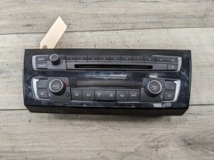 2014-2020 BMW M4 A/C Heater Climate Control Panel and Radio Media Buttons (Used OEM)