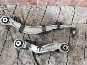 2011-2017 BMW 550i GT Gray Front Lateral Arm / Steering Arm - Rear (Used OEM)