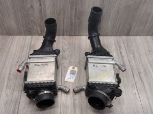  BMW X5 m Black Charge Air Cooler / Intercooler Set (Left and Right) (Used OEM)