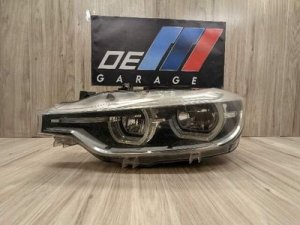 2016-2019 BMW 323i Black Non-Adaptive LED Headlight Assembly, Left Side (Used OEM)