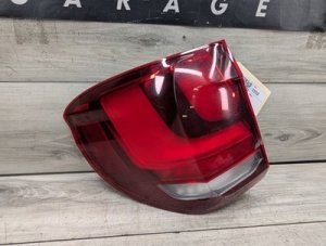  BMW X5 m Black Left Outer Tail Light Assembly (Used OEM)