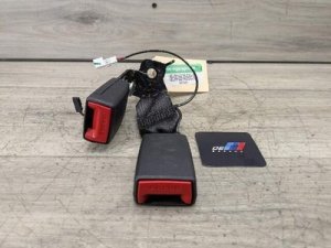 2019-2025 BMW X4 Black Right Lower Seat Belt Buckle - Rear (Used OEM)