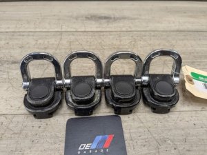2015-2025 BMW X4 Black Lashing Eye, Lockable (Used OEM)