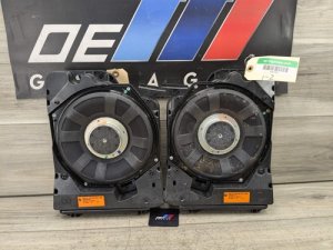 2012-2019 BMW M3 Black Harman Kardon Underseat Subwoofer Set (Left and Right) (Used OEM)