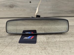 2022-2026 BMW M2 Black Interior Rear View Mirror with Auto-Dim, Alarm, and Garage Door Opener (Used OEM)
