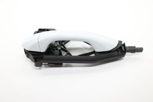 2020-2025 Audi SQ8 White Exterior Door Handle with Keyless Entry - Rear, Left (Driver) (Used OEM)