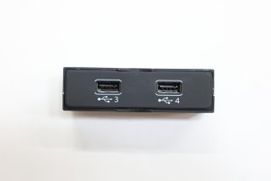 2019-2024 Audi A6 Center Console USB Charging Port Hub - Rear (Used OEM)