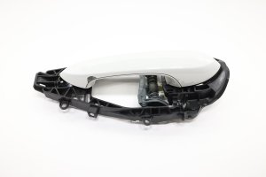 2020 BMW M850i xDrive White Exterior Door Handle - Rear, Left (Driver) (Used OEM)