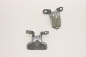 2022-2026 Hyundai Tucson Silver Door Hinge Set - Rear, Right (Passenger) (Used OEM)