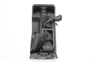 2016-2023 Toyota Tacoma Gray Center Console Upper Shifter Trim Panel with Boot and Knob (Used OEM)