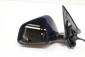 2020-2024 Tesla Y Blue Power Folding Door/Side View Mirror - Left (Driver) (Used OEM)