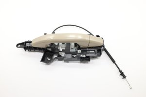 2019-2025 Chevrolet Silverado 1500 Beige Front Exterior Door Handle Assembly - Rear, Left (Driver) (Used OEM)