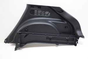 2022-2024 Hyundai Ioniq 5 Black Interior Quarter Panel Trim Panel (Standard Audio) - Rear, Right (Passenger) (Used OEM)