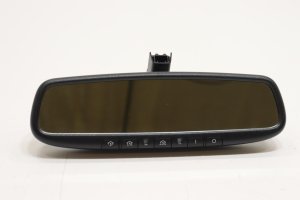 OEM Black Auto-Dimming HomeLink Interior Rear View Mirror for 2009-2024 Hyundai & Kia - Rear