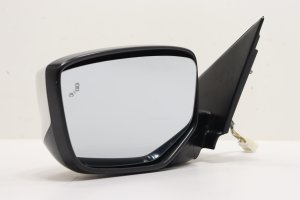 2019 Acura ILX White Manual Folding Door/Side View Mirror - Left (Driver) (Used OEM)