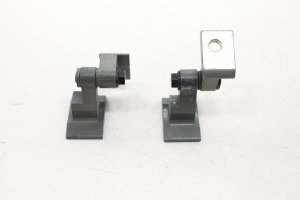2016-2024 BMW X1 Gray Door Hinge Set - Front, Right (Passenger) (Used OEM)